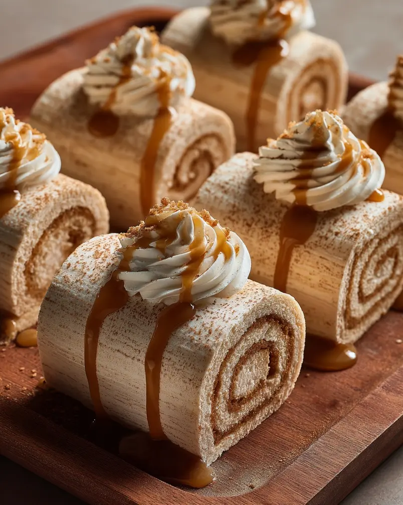 Bûche de Noël Cookies 2 Close-up of ingredients for Bûche de Noël cookies being prepared