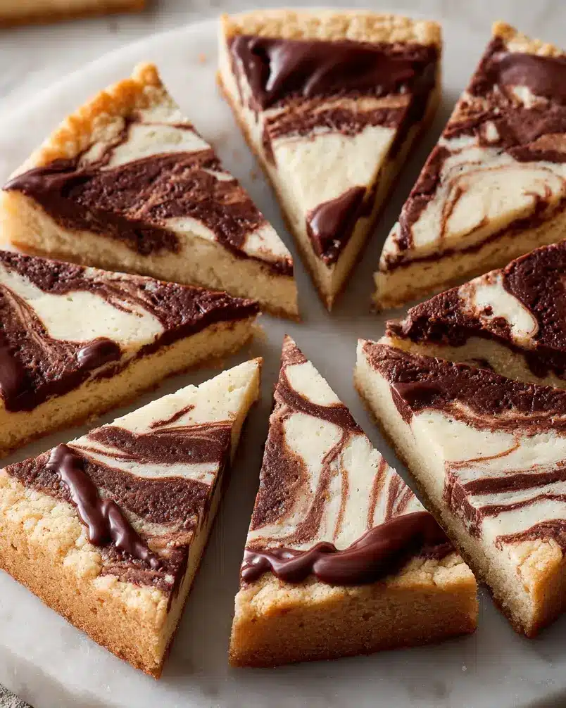 Spiced Chocolate Marble Shortbread 2 A close-up shot of ingredients for Spiced Chocolate Marble Shortbread, including flour, butter, sugar, cocoa powder, and spices, artfully arranged on a wooden board.