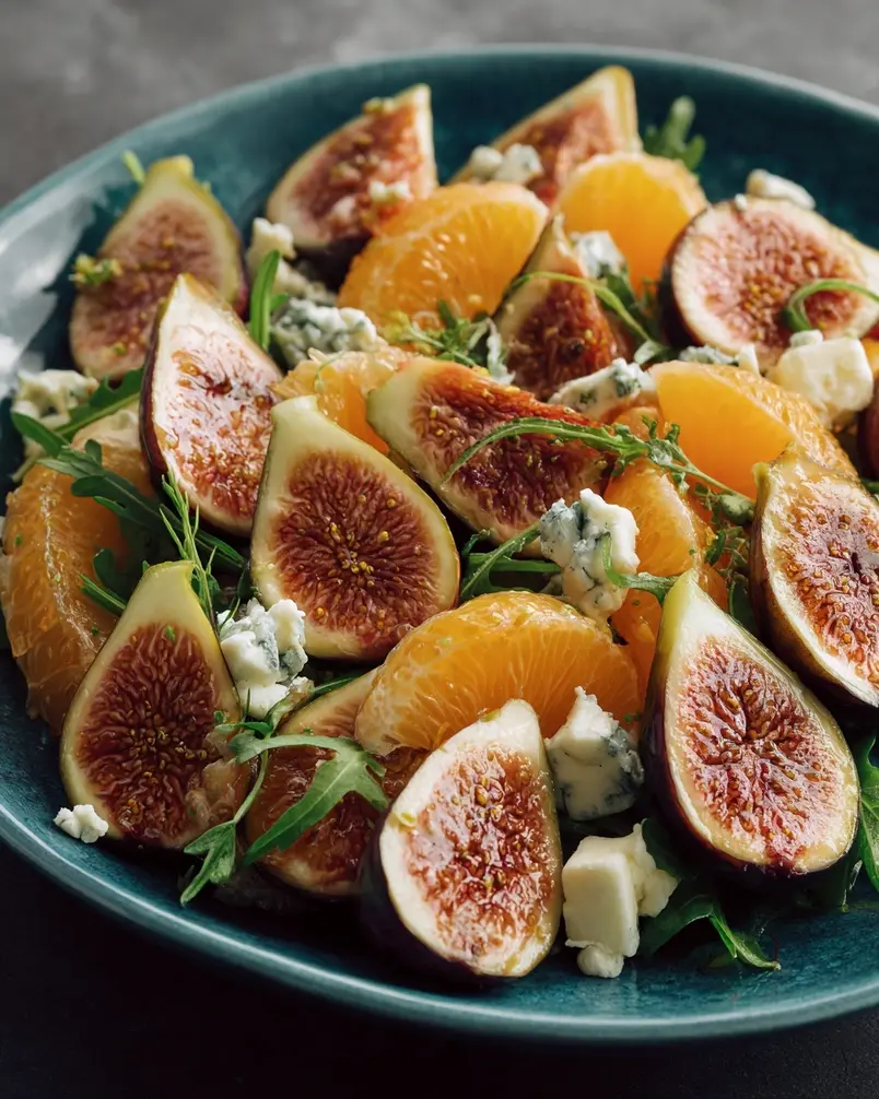 Orange, Fig, and Gorgonzola Salad 3 Preparing the Orange, Fig, and Gorgonzola Salad dressing