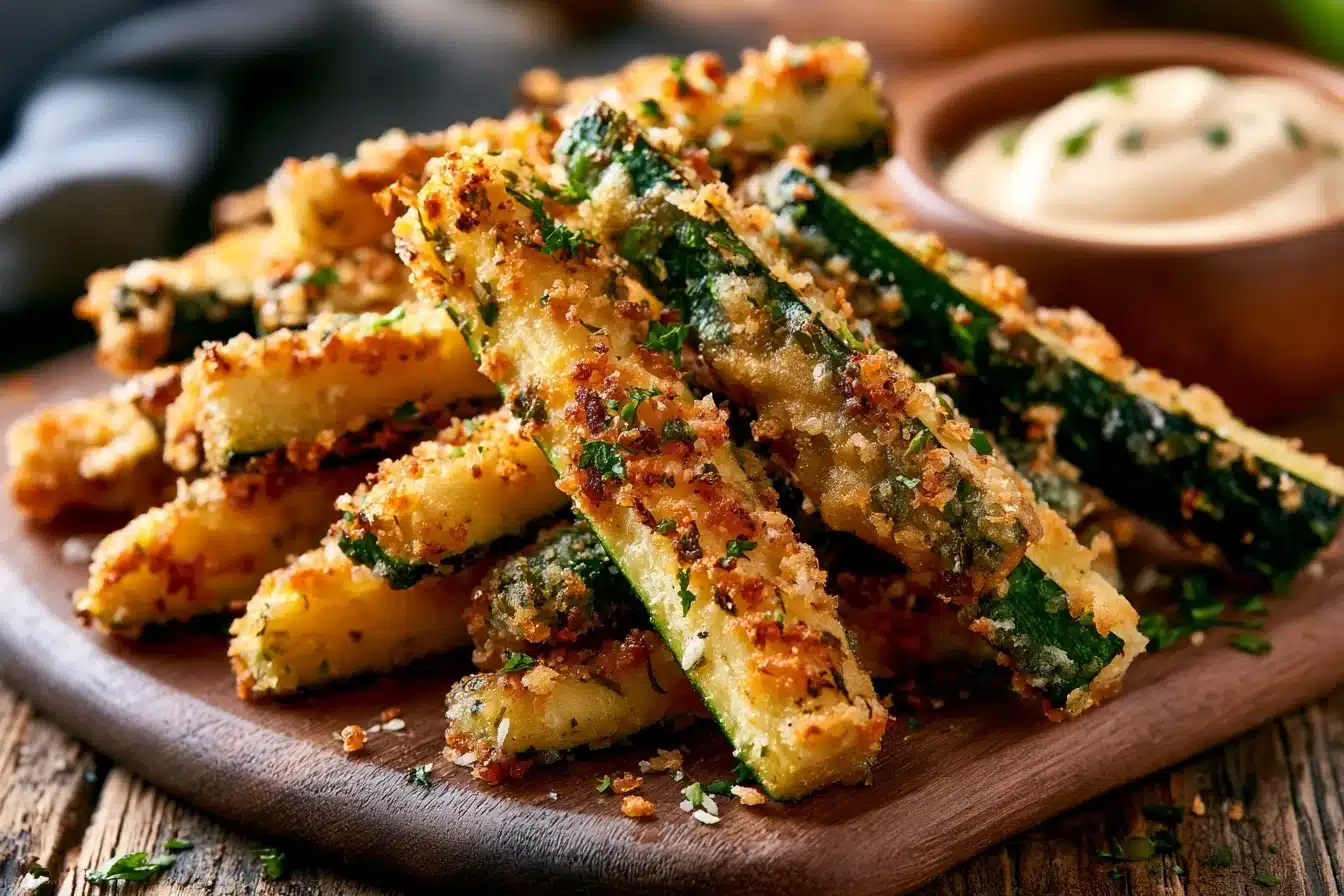 Crispy Baked Parmesan Zucchini Fries That Everyone Will Love 3 Crispy Baked Parmesan Zucchini Fries That Everyone Will Love