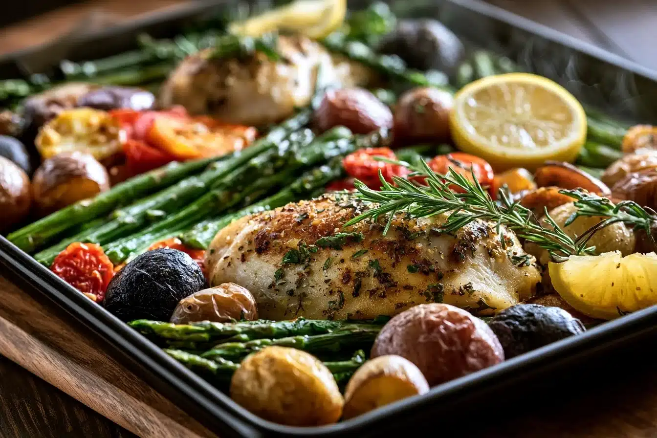 Foolproof Sheet Pan Lemon Herb Chicken with Veggies 2 Foolproof Sheet Pan Lemon Herb Chicken with Veggies