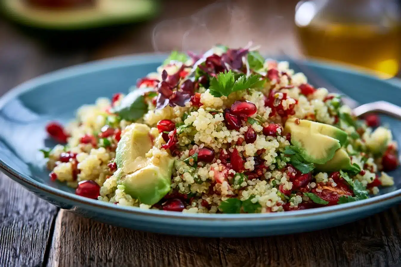 Zesty Quinoa Salad with Avocado 3 Zesty Quinoa Salad with Avocado