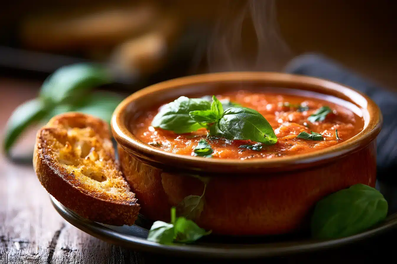 Herbed Tomato Basil Soup 2 Herbed Tomato Basil Soup