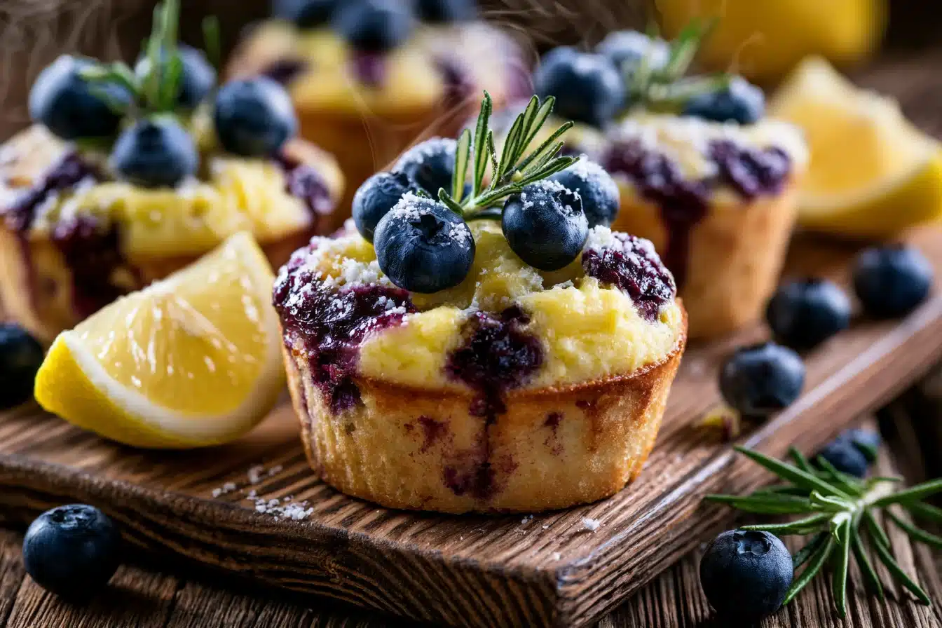 Lemon Blueberry Ricotta Muffins 3 Lemon Blueberry Ricotta Muffins