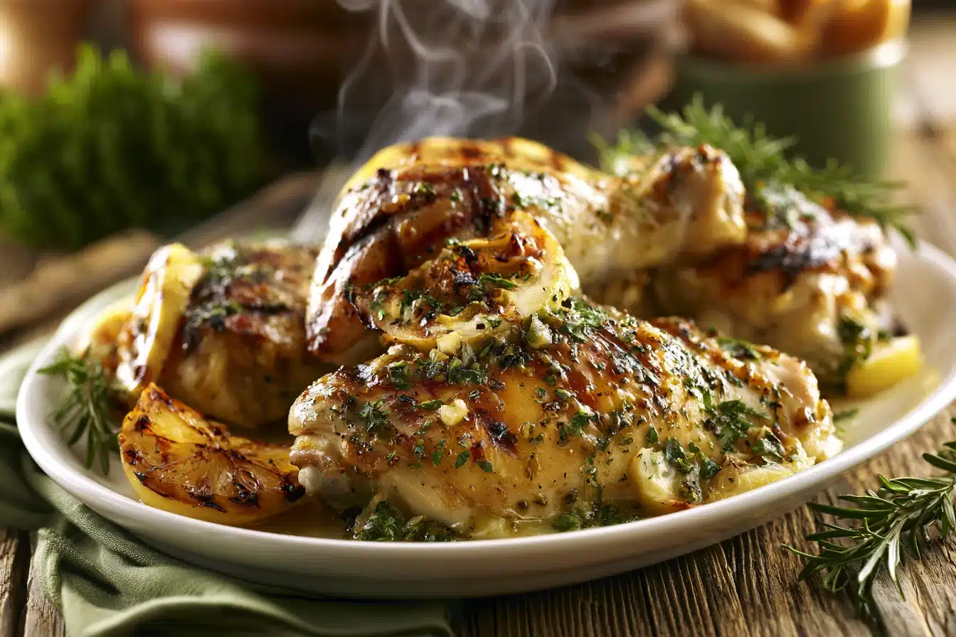 Lemon Garlic Herb Grilled Chicken 2 Lemon Garlic Herb Grilled Chicken