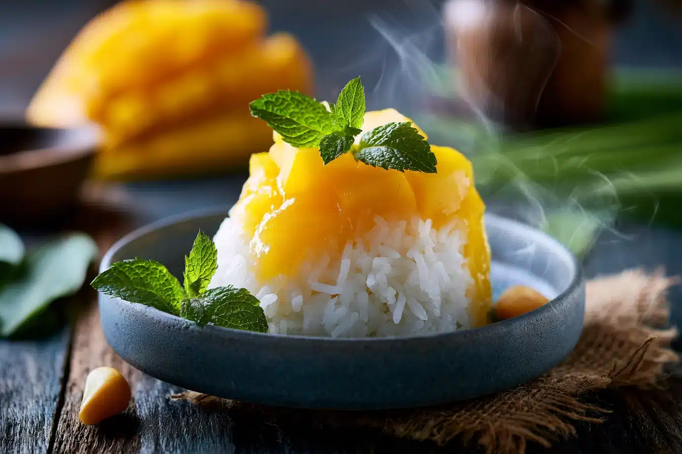 Mango Sticky Rice 3 Mango Sticky Rice