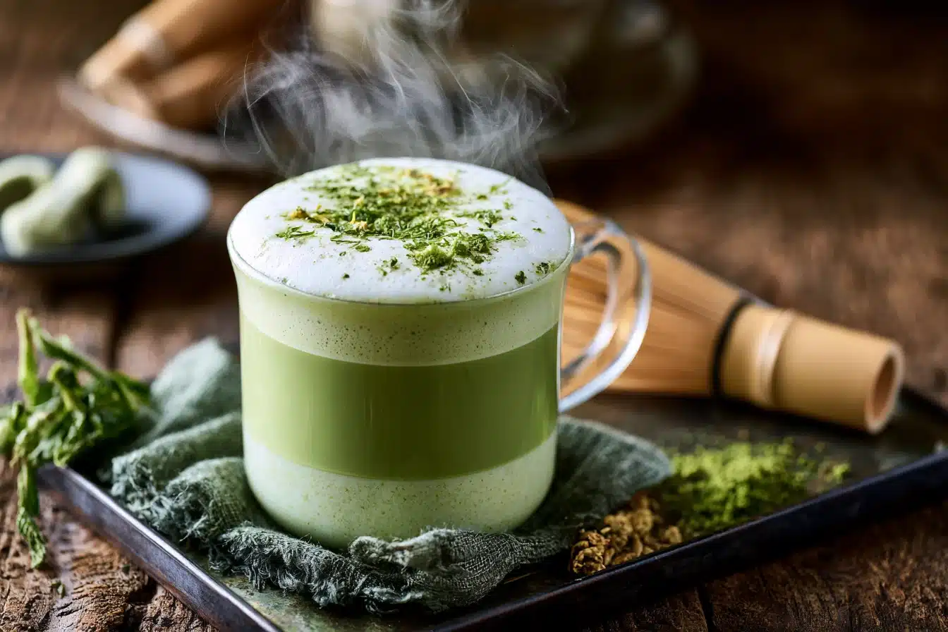 Matcha Green Tea Latte 3 Matcha Green Tea Latte