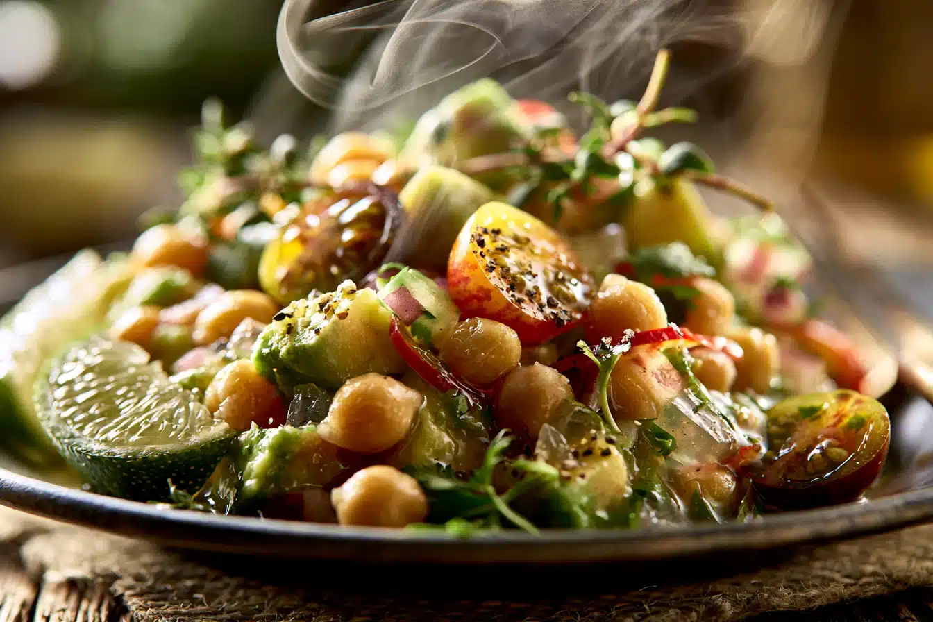 Zesty Avocado Chickpea Salad 3 Zesty Avocado Chickpea Salad