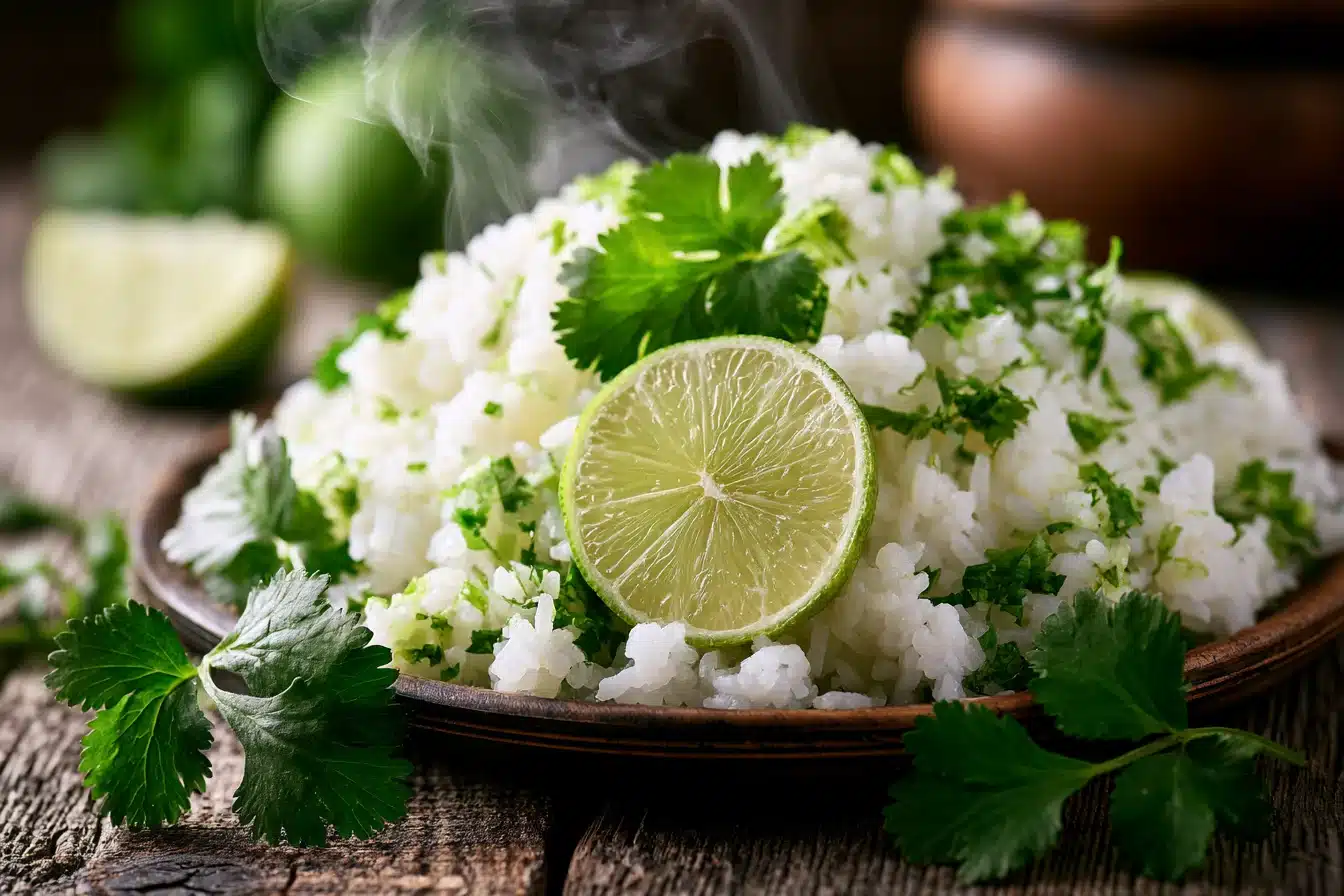 Zesty Cilantro Lime Rice 2 Zesty Cilantro Lime Rice