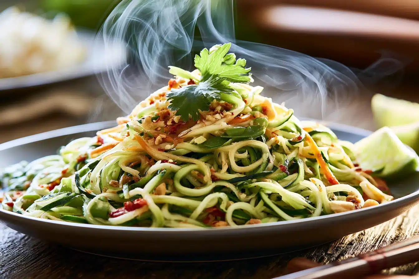 Zucchini Noodle Pad Thai 3 Zucchini Noodle Pad Thai